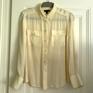 ☀️J. CREW BLYTHE SILK TOP☀️